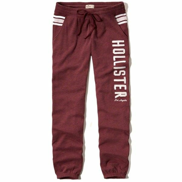 Hollister Logo Graphic Banded Sweatpants