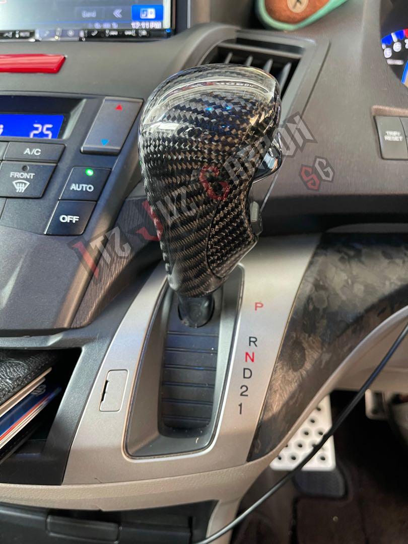 Honda Odyssey RB3 Carbon fiber gear knob, Car Accessories, Accessories