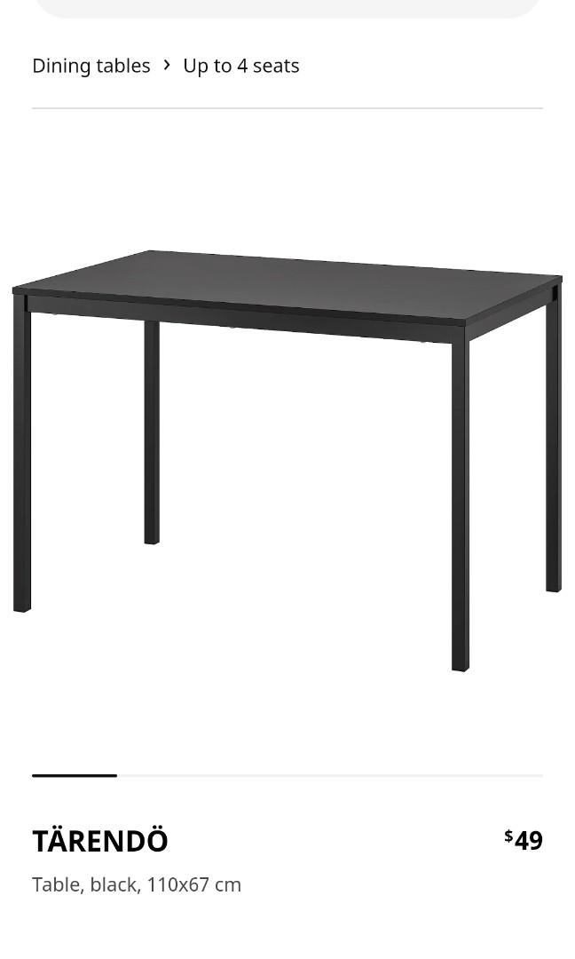 IKEA Tarendo table, Furniture & Home Living, Furniture, Tables & Sets on Carousell