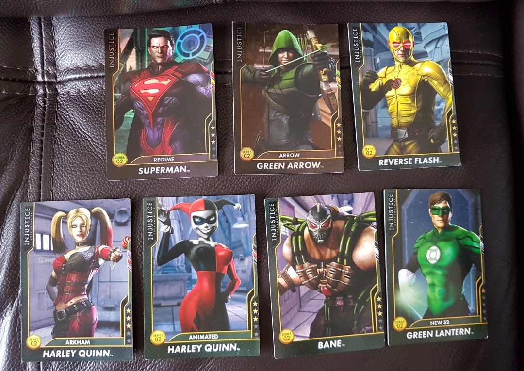Injustice Arcade Series 2 Cards, Hobbies & Toys, Toys & Games on Carousell