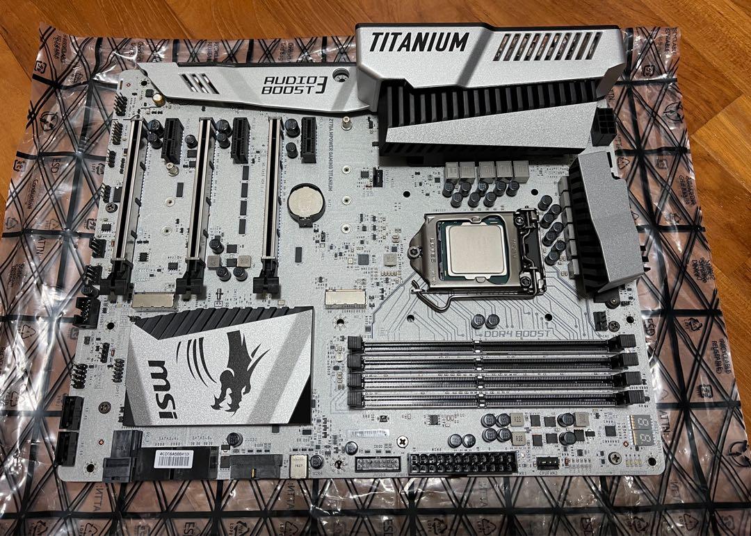 Intel Core i5 6600K MSI Z170A MPower Gaming Titanium Computers Tech Parts Accessories Computer Parts on Carousell