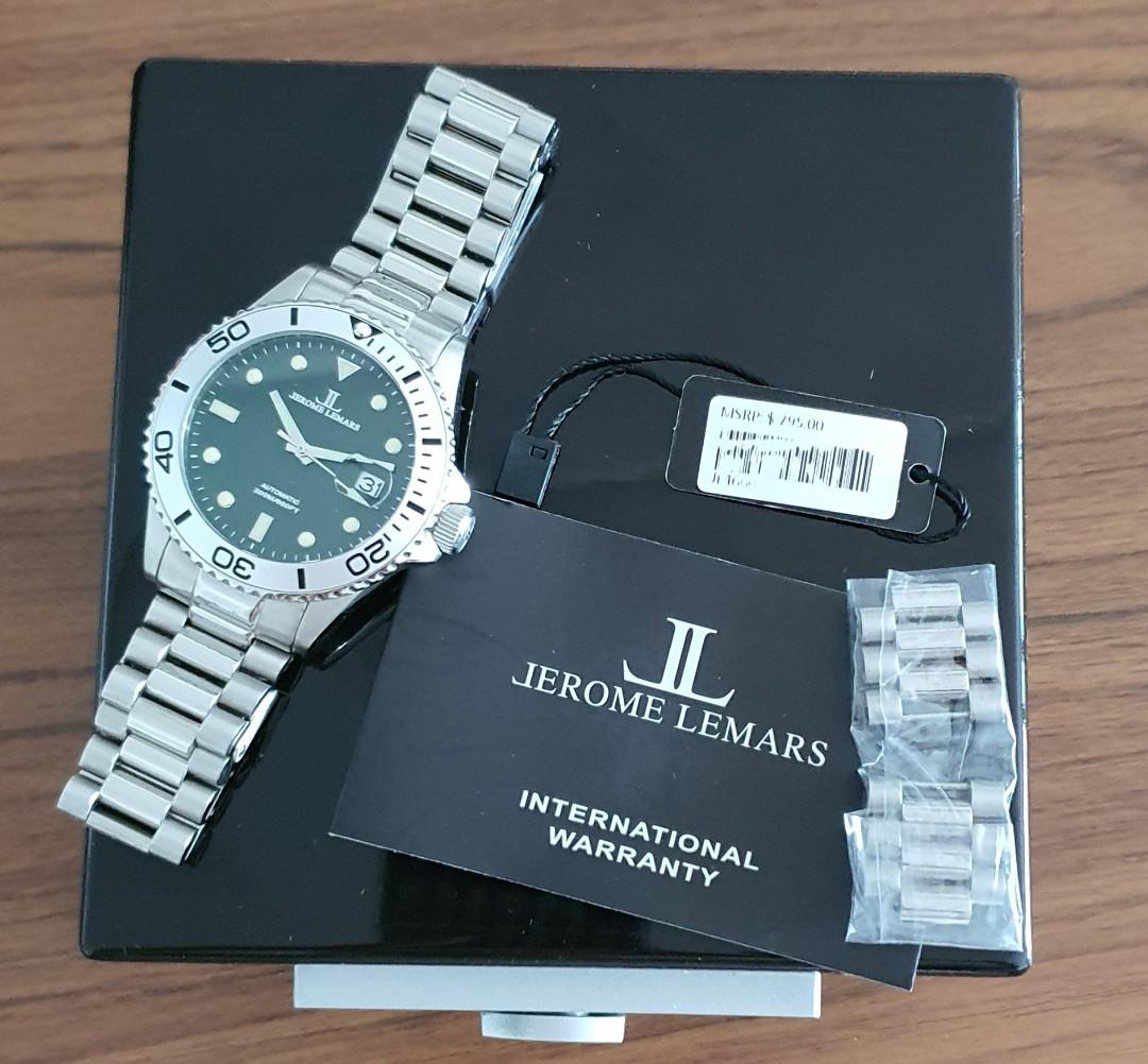 Fire Sale Jerome Lemars Rodin Collection Vert Acier Watch
