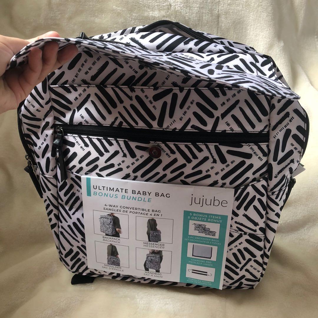 Jujube Core Convertible Strike Off Babies Kids Going Out Diaper Bags Wetbags on Carousell