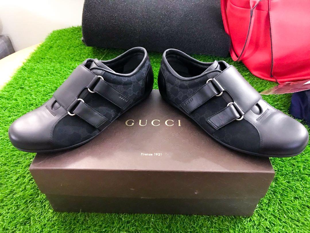 KASUT KULIT GUCCI ORIGINAL, Men's Fashion, Footwear, Casual shoes on  Carousell