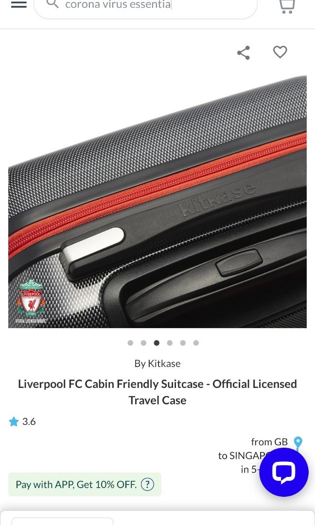 Liverpool fc cabin case on sale
