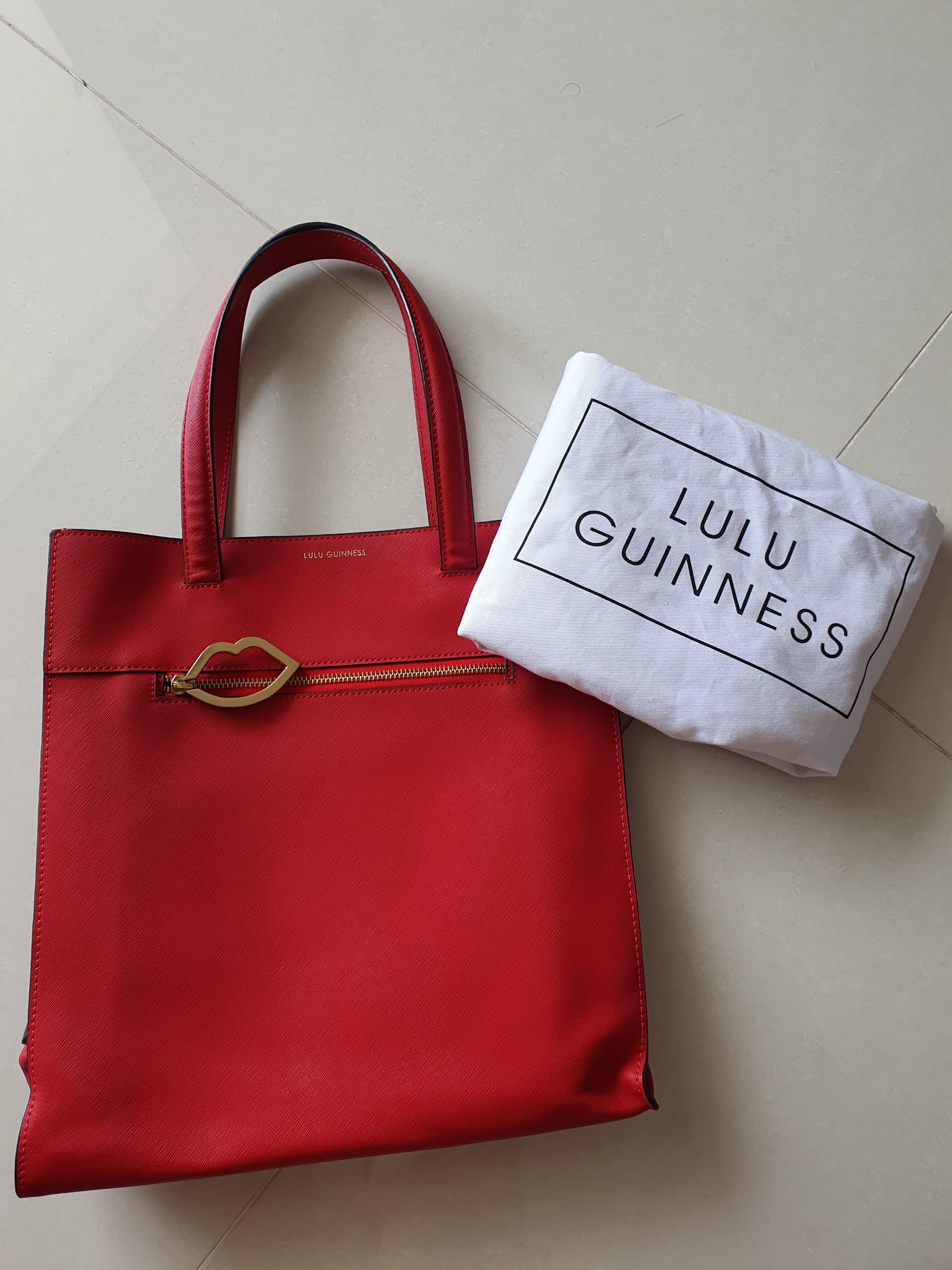 LULU GUINNESS Red Handbag