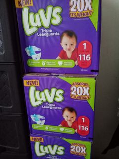 luvs 116 size 1