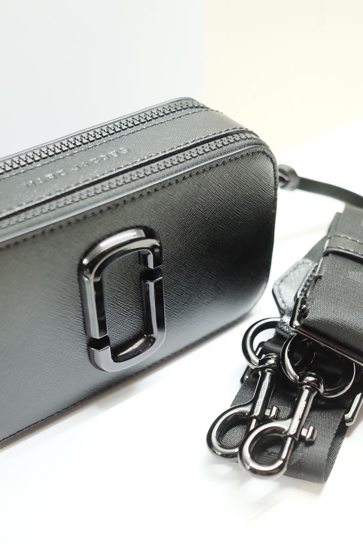 Marc Jacobs Small Snapshot Camera Bag DTM- Authentic - Black - Đức An Phát