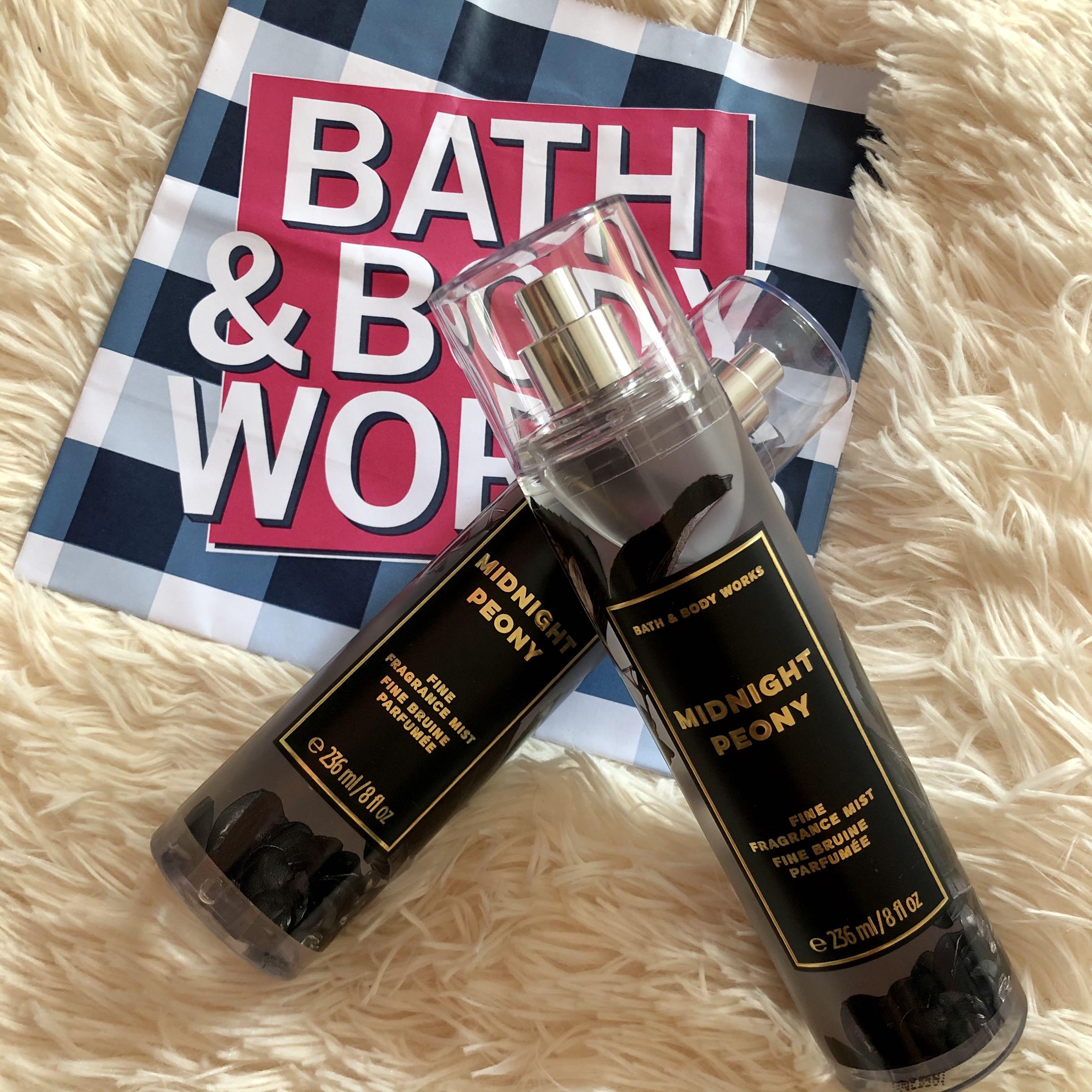 midnight peony body mist