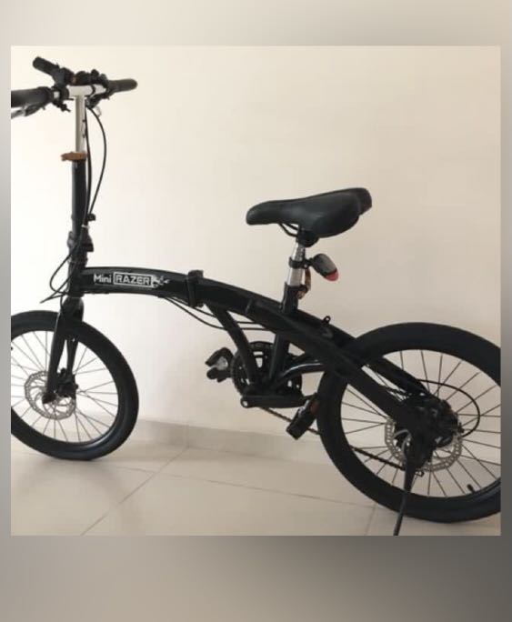 Mini razer shop foldable bike