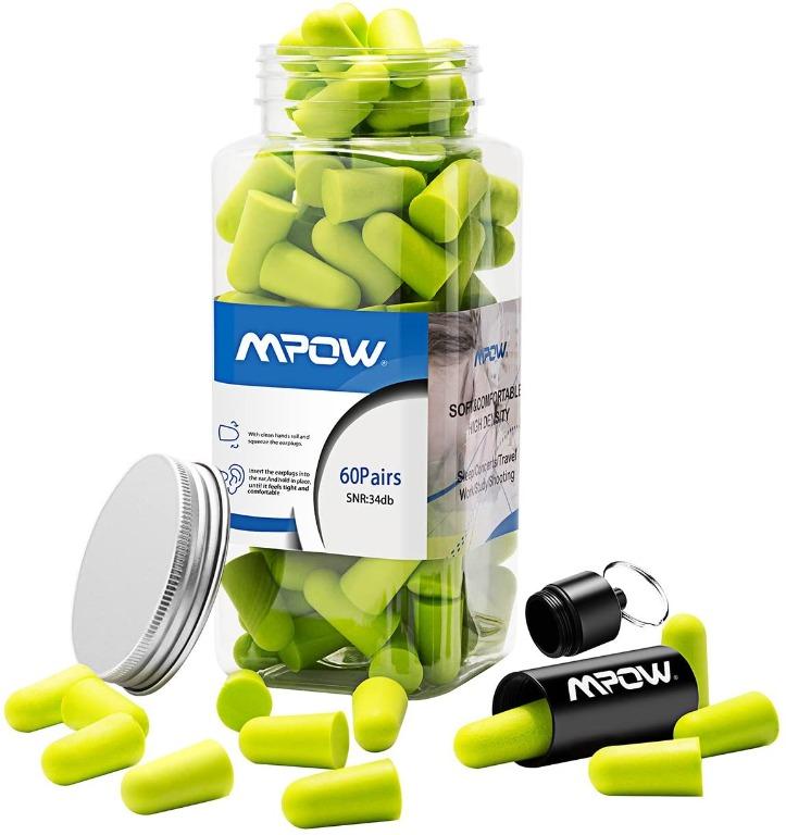 Mpow discount foam earplugs