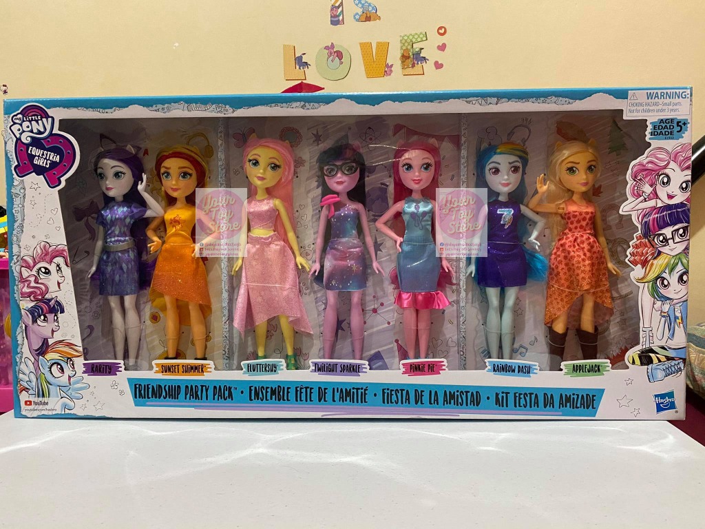 My Little Pony Equestria Girls Friendship Party Pack RARITY Doll & Outfit 