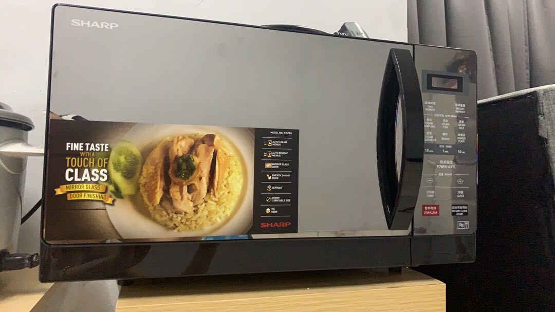 (NEW) SHARP 25L (R357EK) SOLO MICROWAVE OVEN, TV & Home Appliances