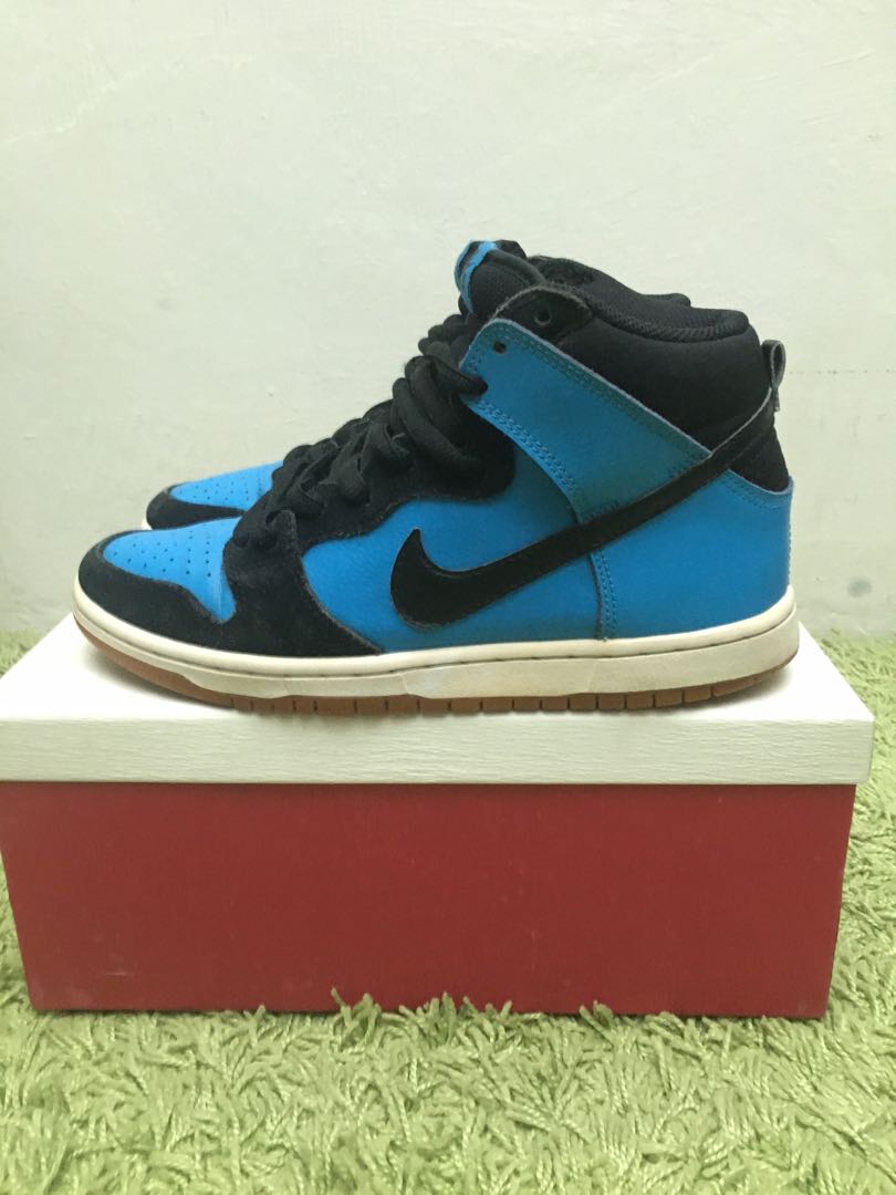 nike sb dunk high blue