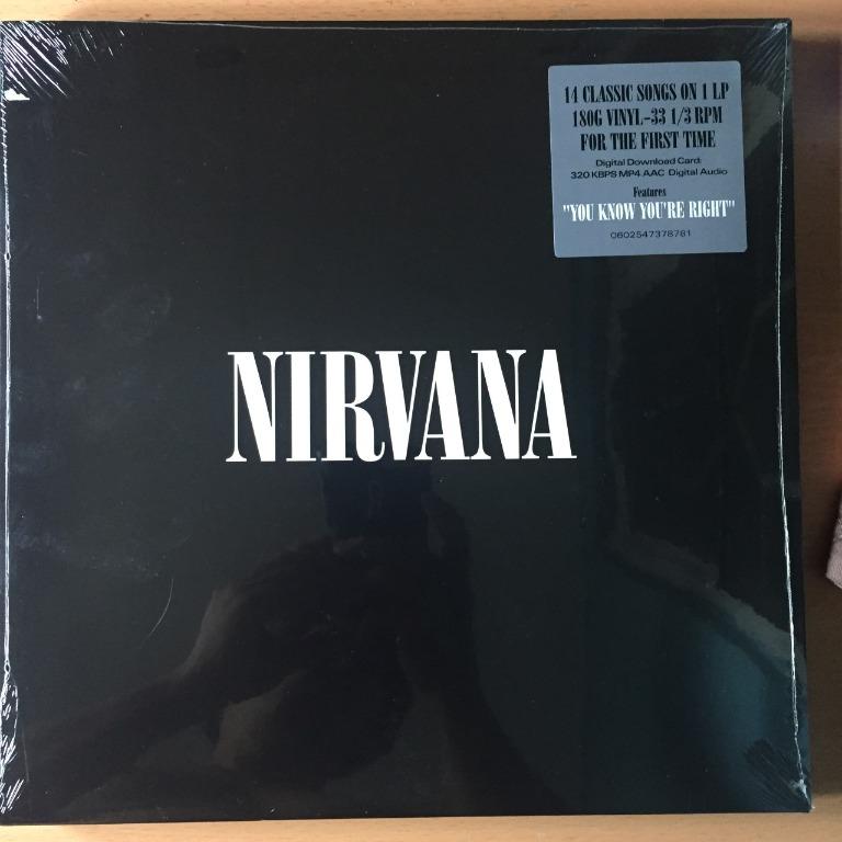 NIRVANA - Nirvana (Greatest Hits) UMC BNEW SEALED 180 gram vinyl LP