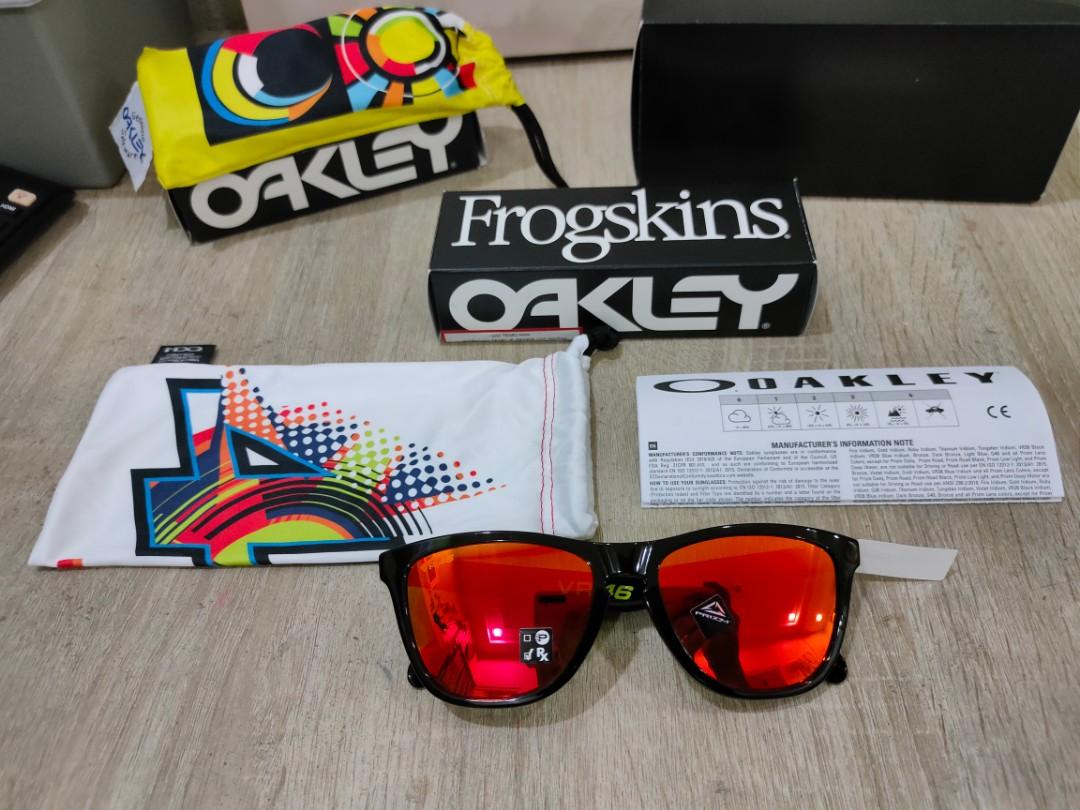 Oakley Frogskins VR46 Latest Model Men s Fashion Watches