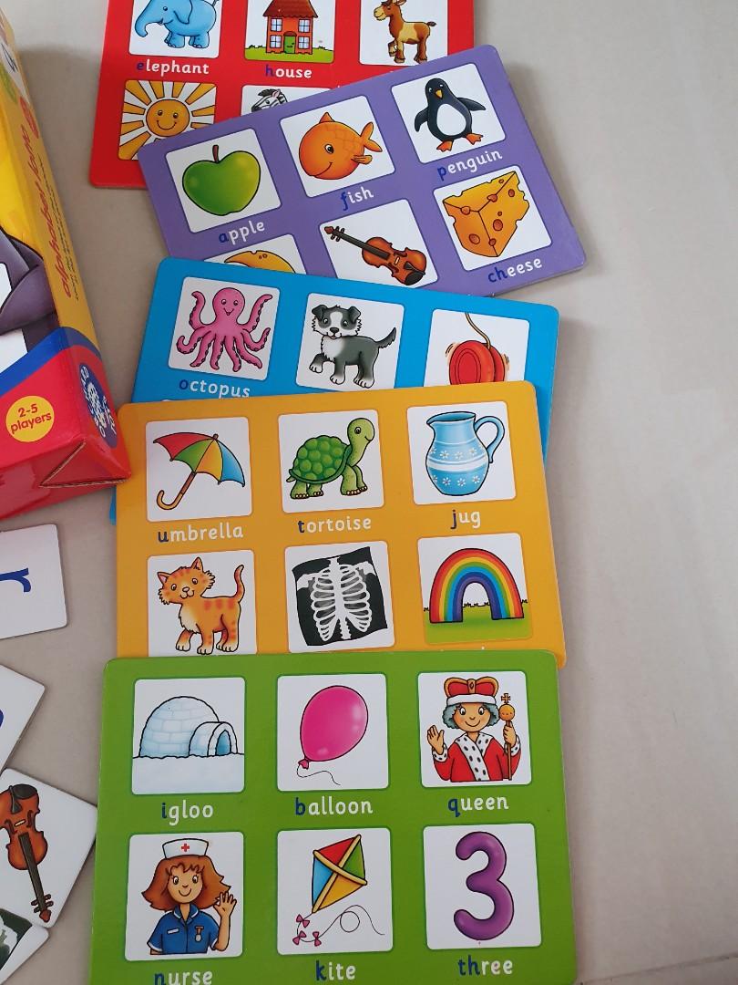 Orchard Toys Alphabet Lotto, Gioco Educativo Per Imparare L'alfabeto, 4 Modalità Di Gioco, Per Bambini 3-6 Anni, Made In UK