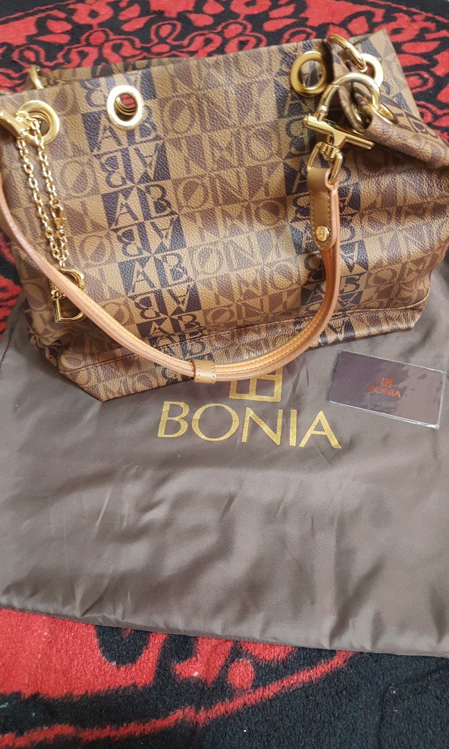 Original Bonia Handbag with Multi Compartment, Women's Fashion, Bags &  Wallets, Purses & Pouches on Carousell