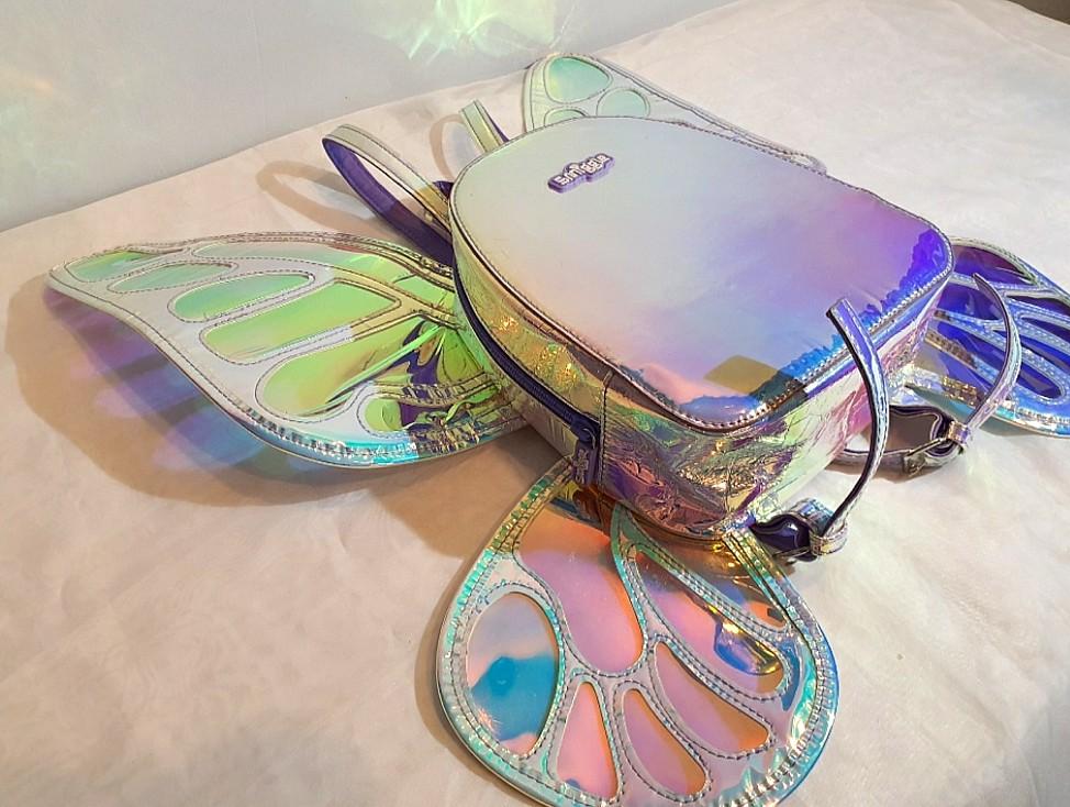 Original Smiggle Brittany Butterfly Fairy Wings Backpack