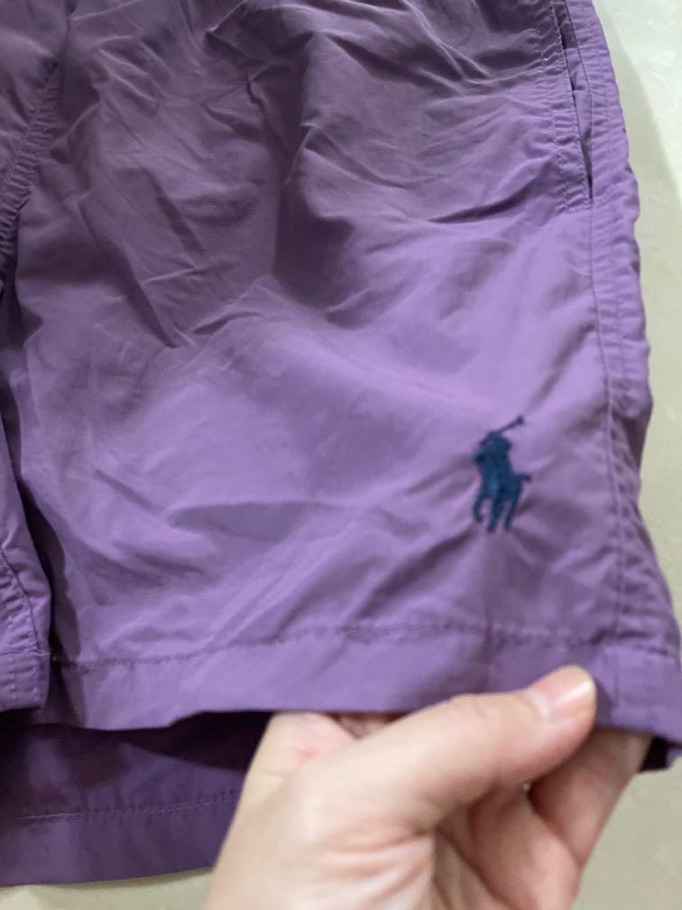 Purple polo clearance shorts