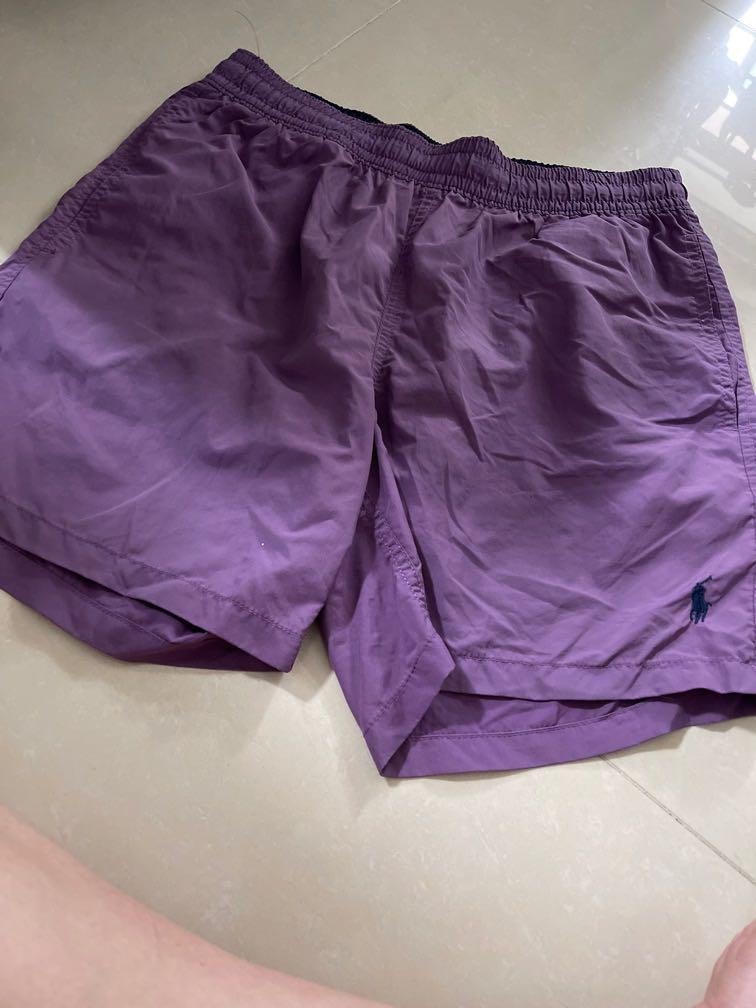 Purple swimming cheap trunks