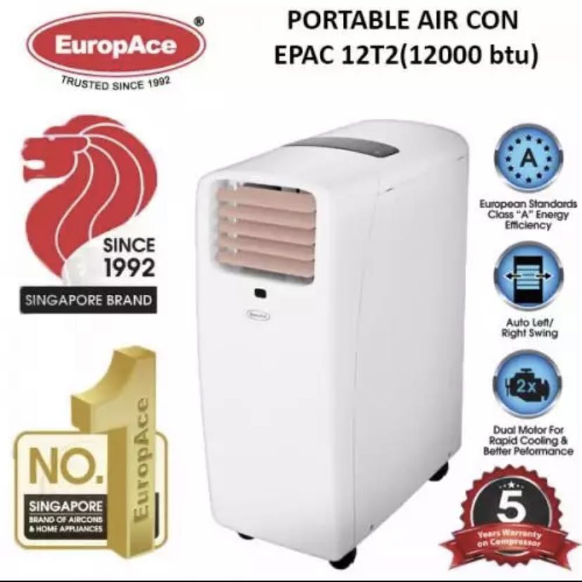 Portable Air Conditioner 12000 BTU, Home Appliances, Cooling & Air Care