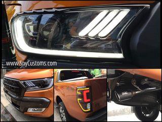 Raptor Ranger T6 T7 Ford Led Bar Tail Lamp Light Smoke Deferred pay op