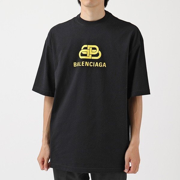 balenciaga t shirt mens yellow