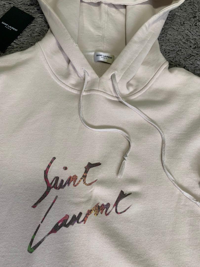 Saint laurent cheap animal print hoodie