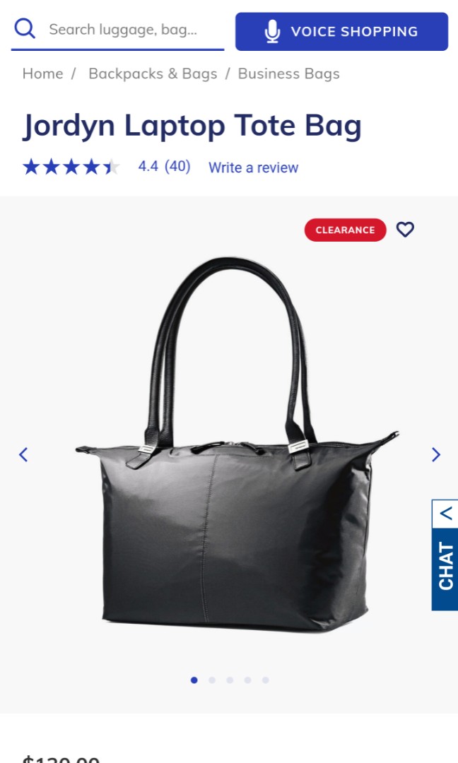 Samsonite jordyn laptop tote bag clearance