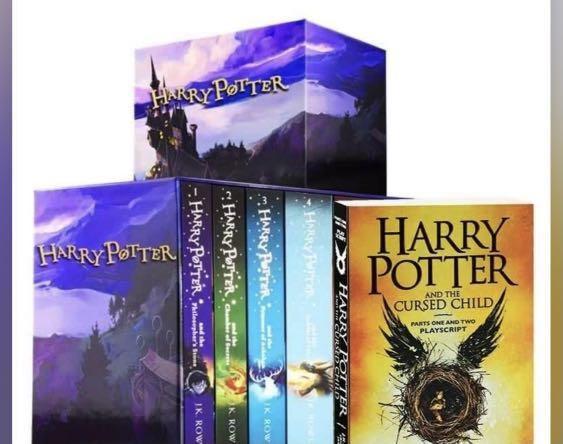Free delivery Harry potter box set 1 8 books Hobbies Toys Books Magazines Children s Books on Carousell