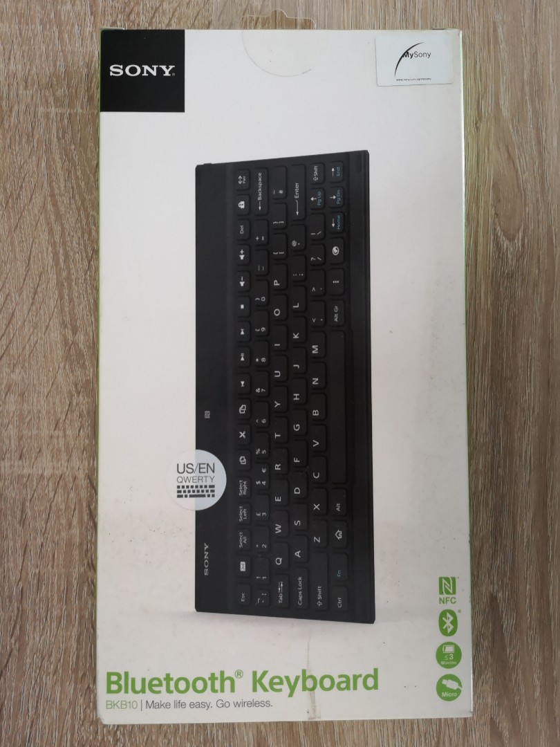 Sony Bluetooth Keyboard, Computers & Tech, Parts & Accessories