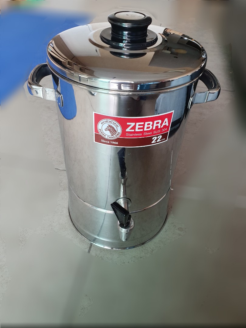 Zebra stainless steel water dispenser 22cm hotsell