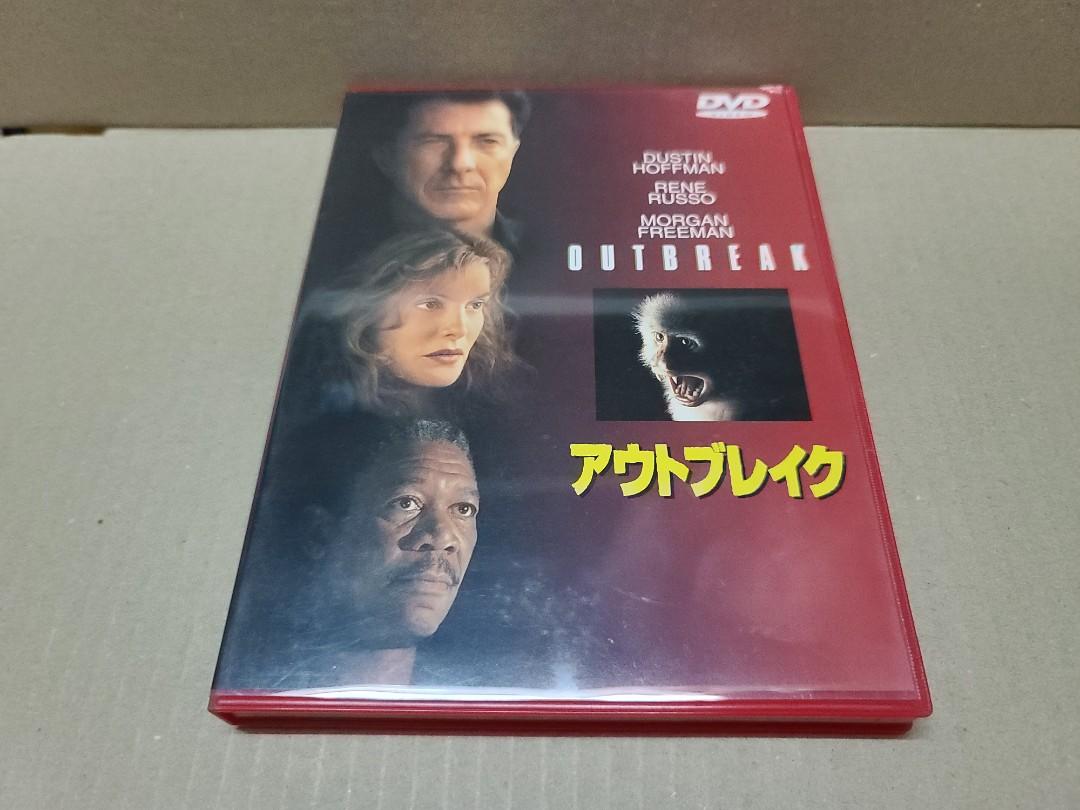 Outbreak 極度驚慌(1995) (Actor: Dustin Hoffman, Rene Russo, Morgan Freeman),  (Director: Wolfgang Petersen) DVD JAPAN edition 99%new, 興趣及遊戲, 音樂、樂器& 配件,  音樂與媒體- CD 及DVD - Carousell