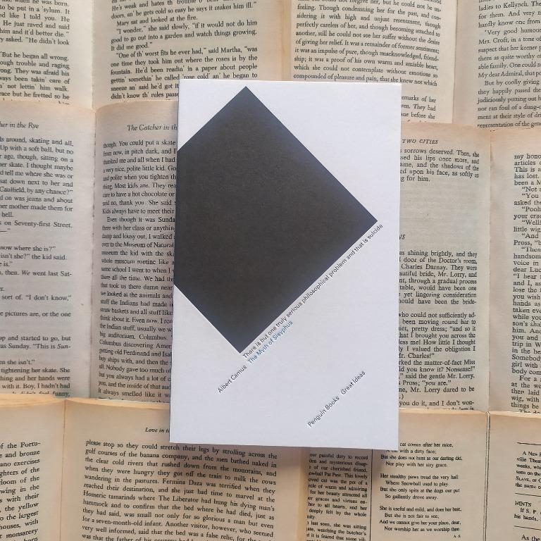 The Myth Of Sisyphus By Albert Camus Penguin Books Edition Books Books On Carousell