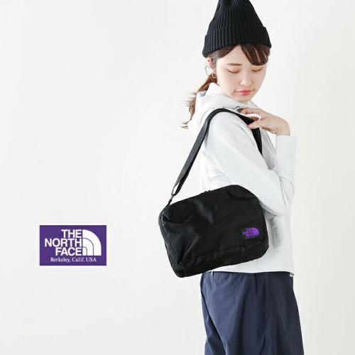 The north face purple clearance label limonta nylon shoulder bag