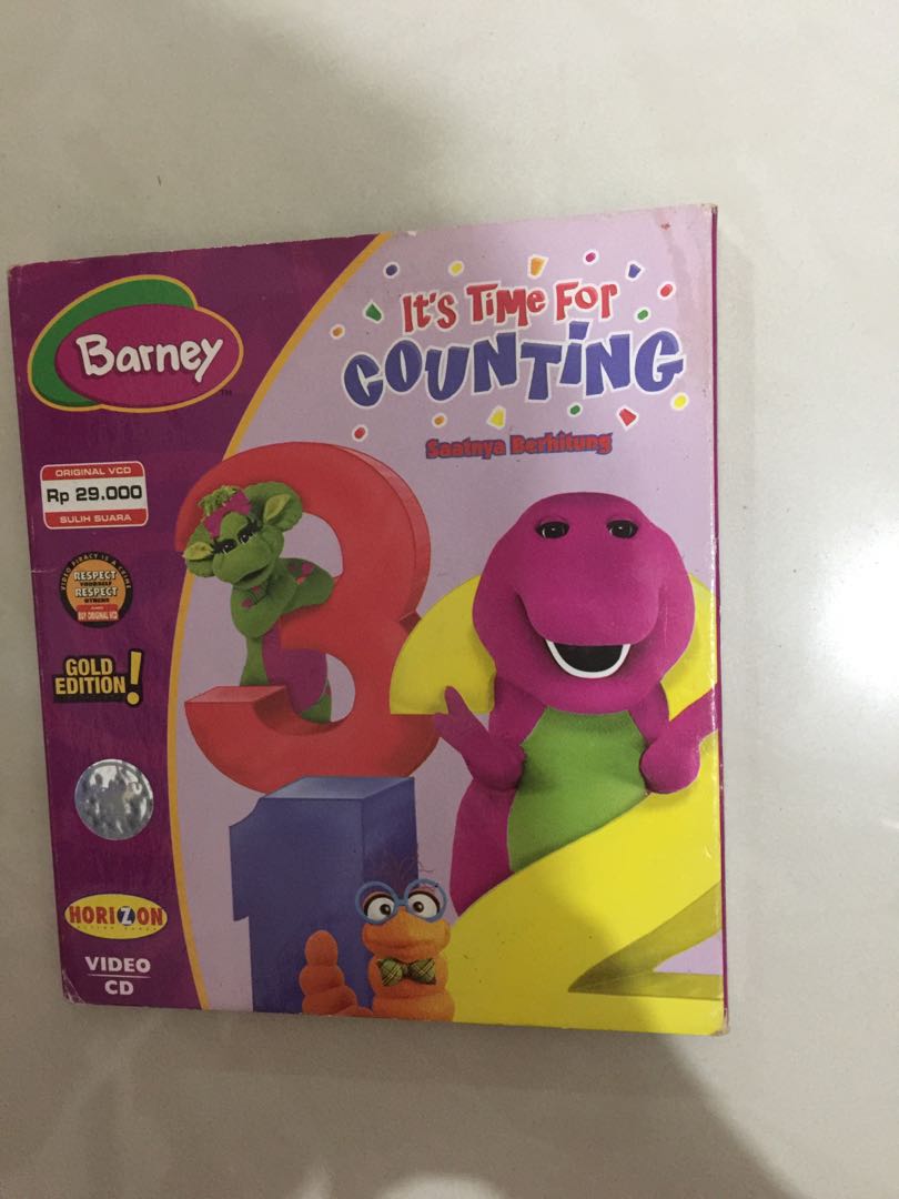 Vcd original barney, Musik & Media, CD, DVD & Lainnya di Carousell
