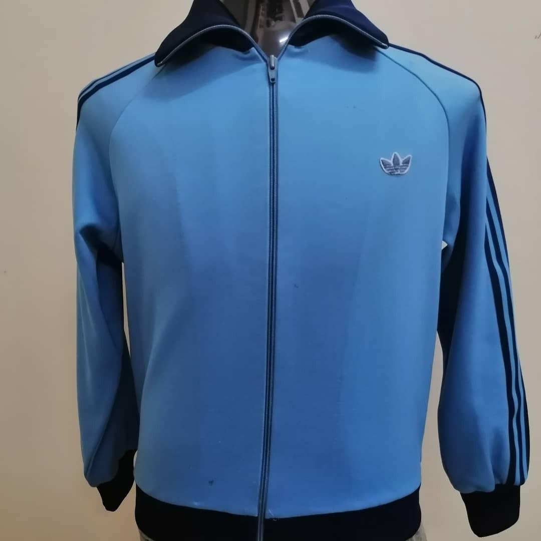 Vintage Adidas tracktop, Men's Fashion, Tops & Sets, Hoodies on Carousell