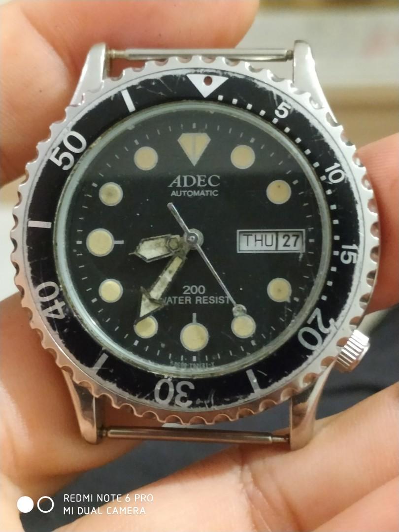 Vintage Citizen Adec automatic diver watch