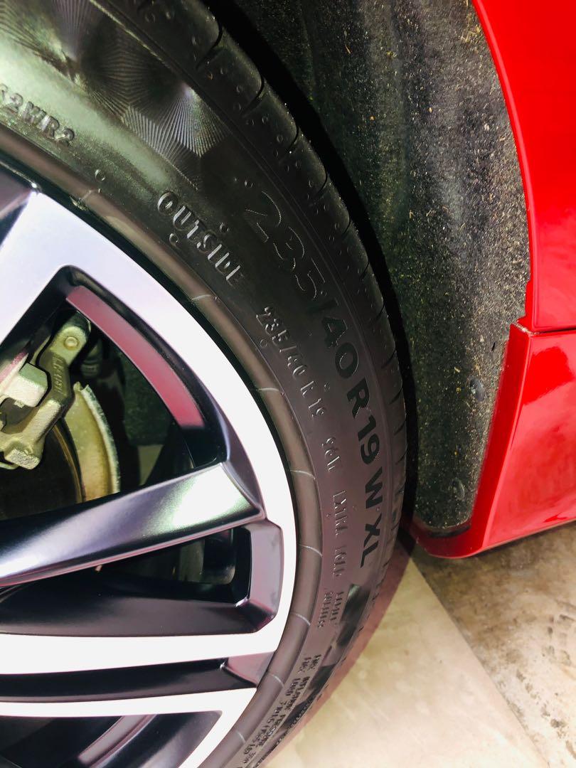 Volvo 19 Inch Diamond Cut R Design Wheels, Car Accessories, Tyres ...