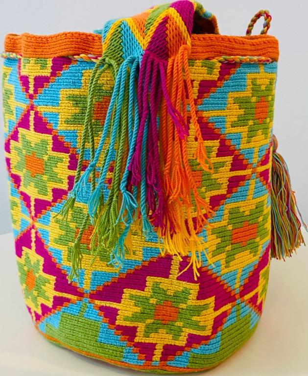Colourful wayuu bags new arrivals to crochet