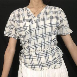 White Crop Shirt