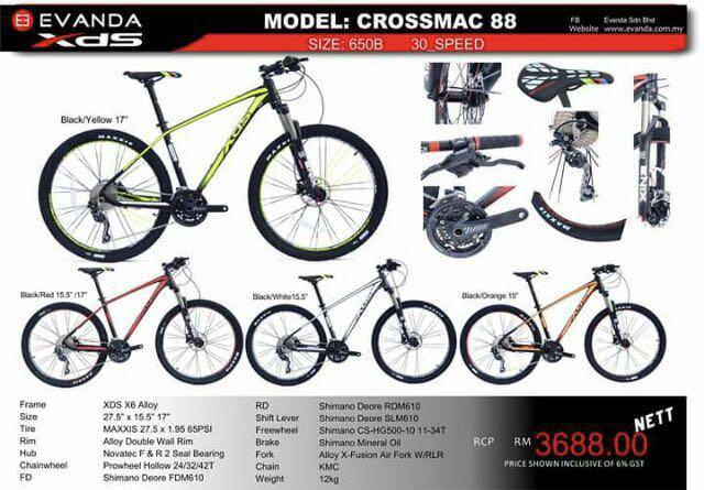 Xds crossmac 88
