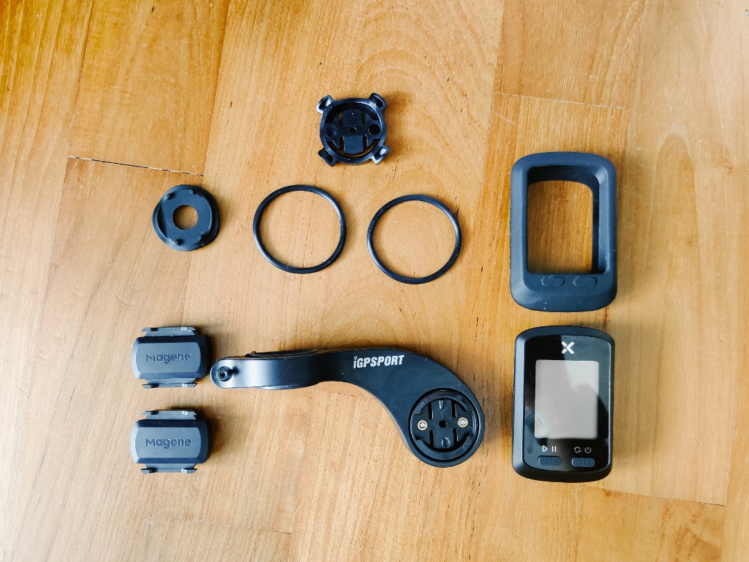 Xoss G+ Bike Computer and Magene Speed 
