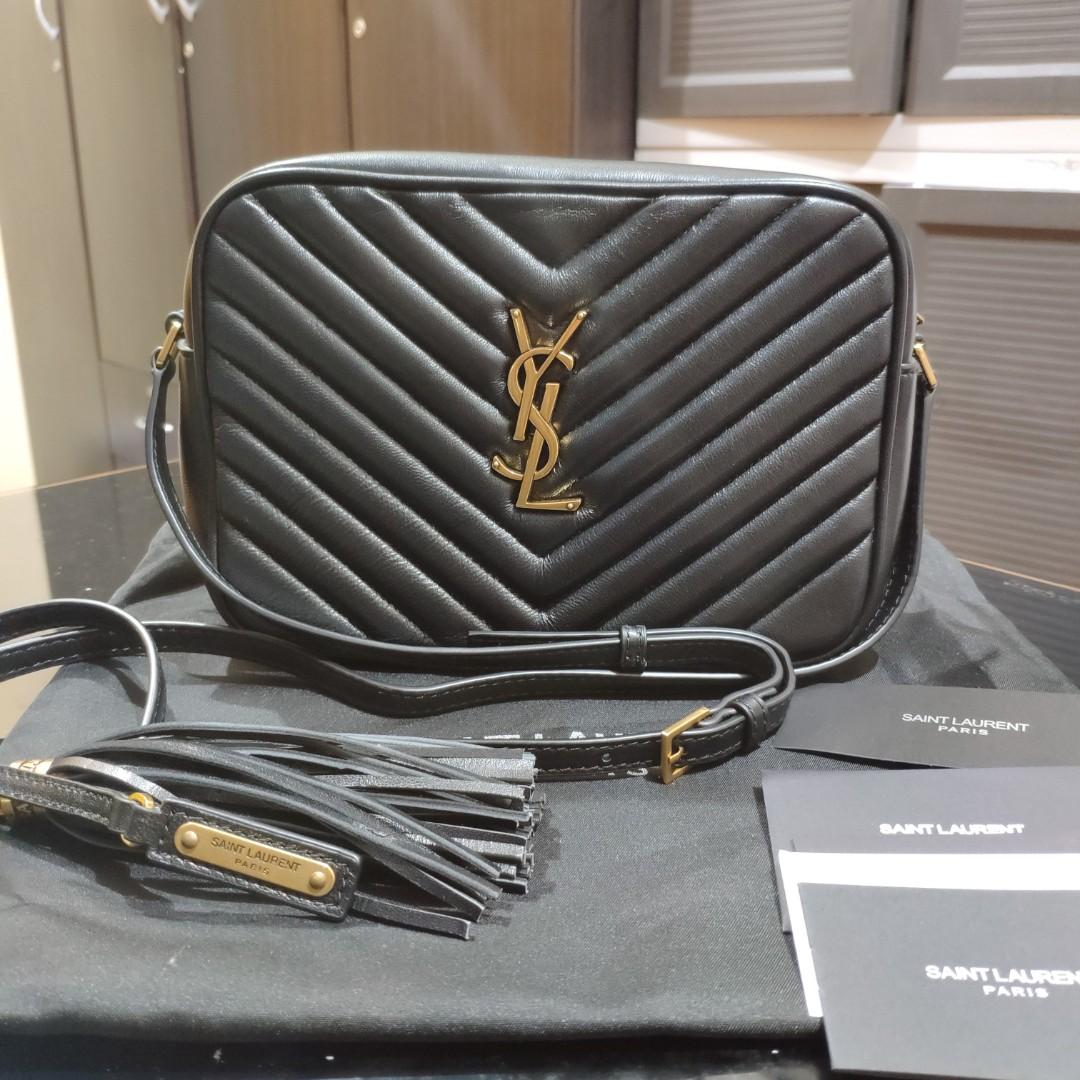 YSL Loulou Camera Bag, Luxury, Bags & Wallets on Carousell