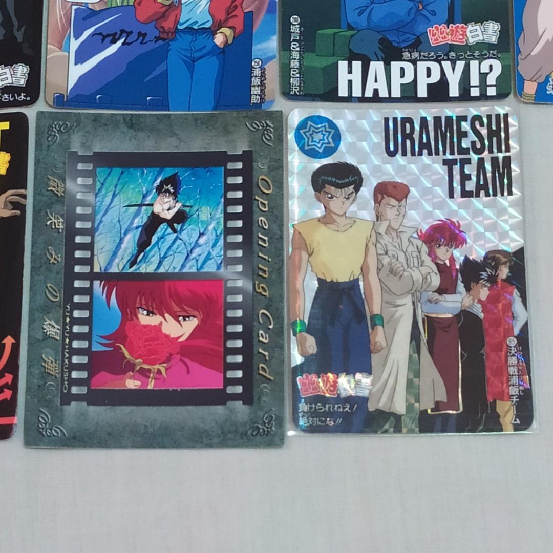 Sale Yu Yu Hakusho Ghost Fighter Carddass Amada Banpresto Movic Trading Cards Set With Rare Prism Vintage Japan Anime Hobbies Toys Toys Games On Carousell