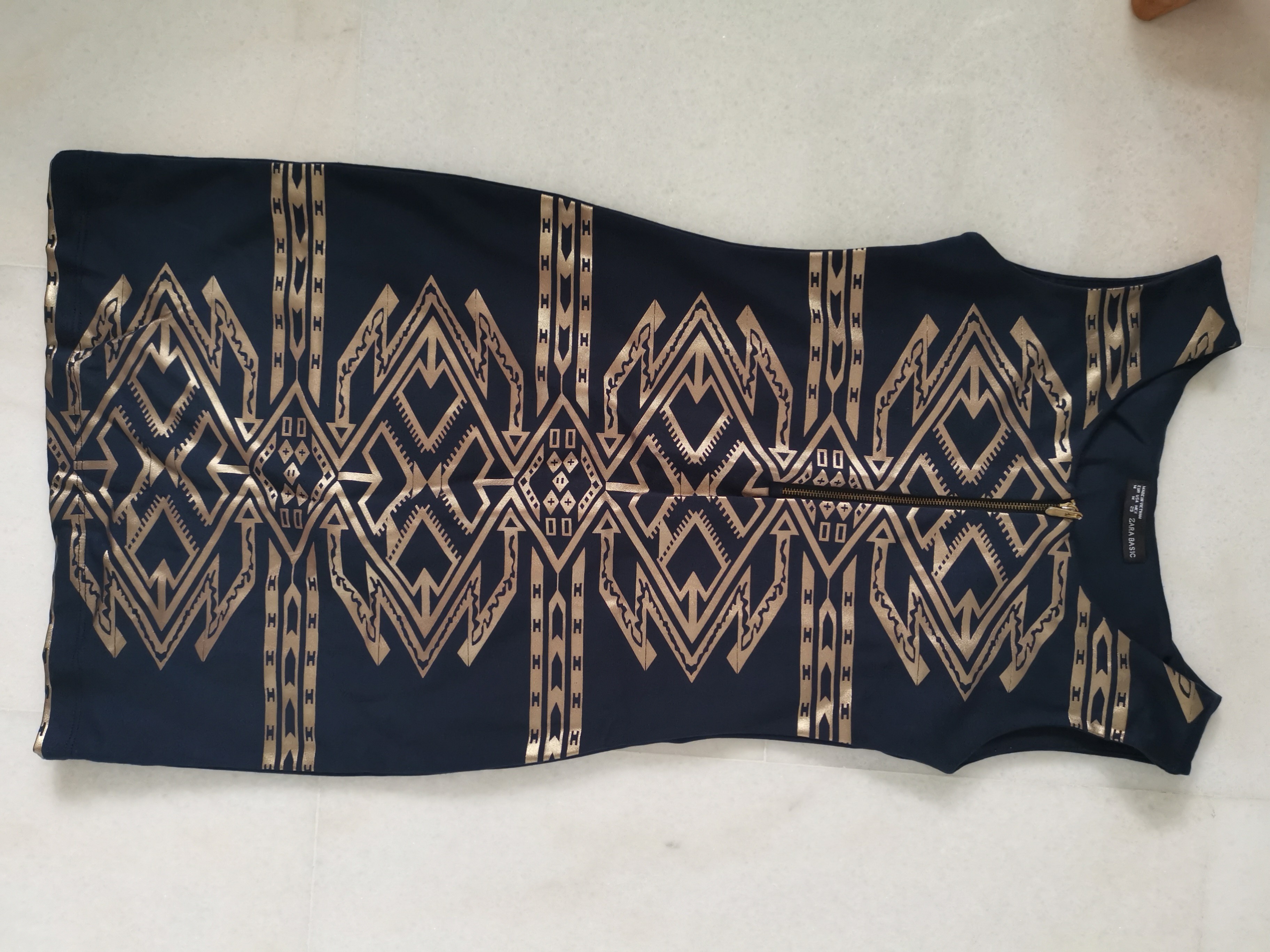 zara aztec dress