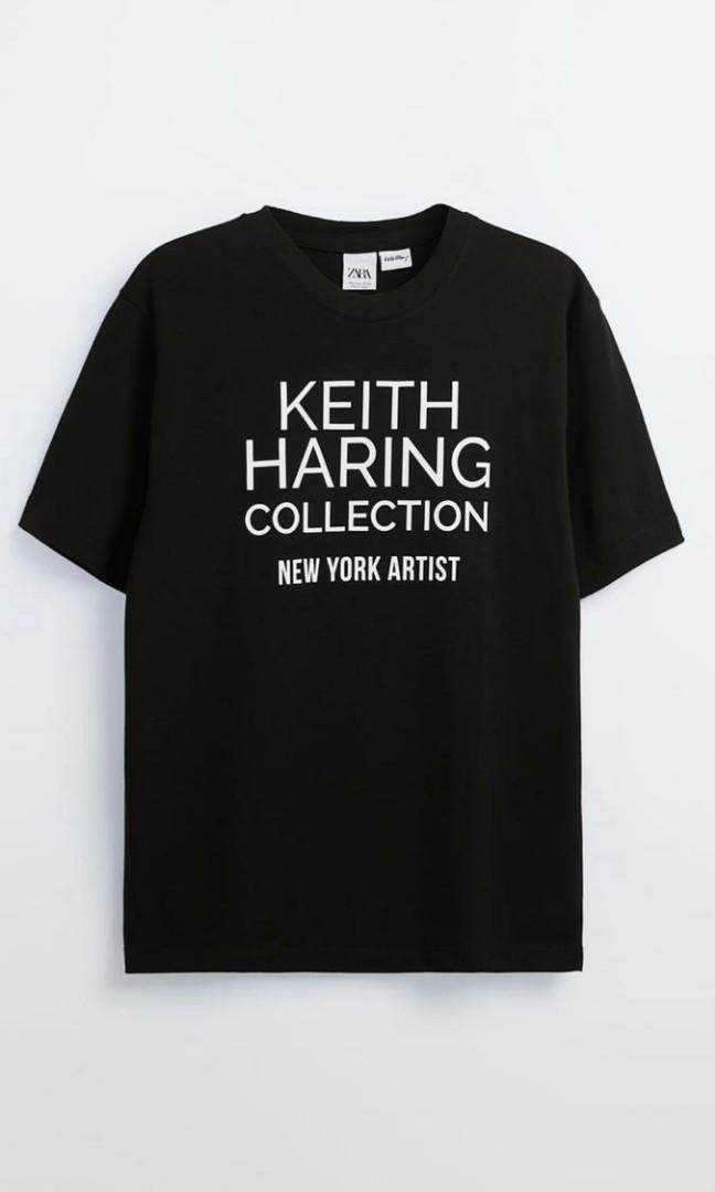 Zara Men X Keith Haring print t shirt 