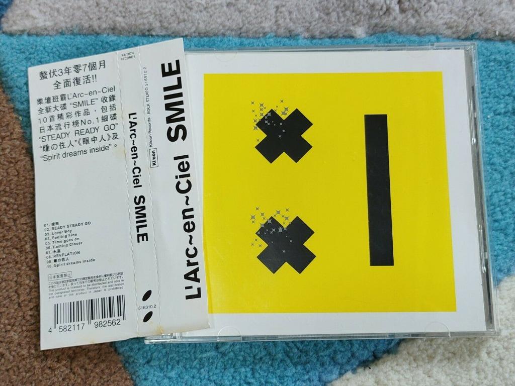 04 Cd Jpop L Arc En Ciel Smile Singapore Press Hobbies Toys Music Media Vinyls On Carousell