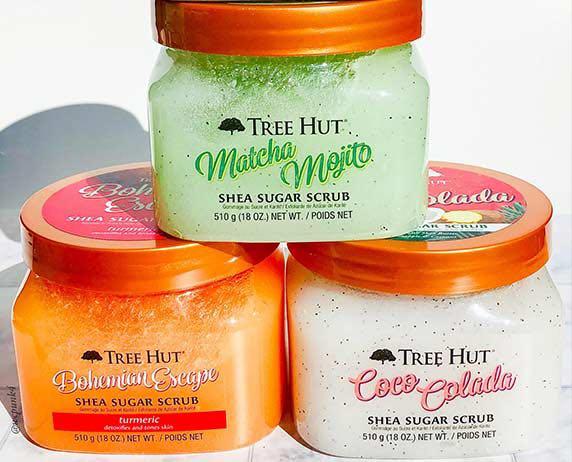 tree hut body scrub gift set